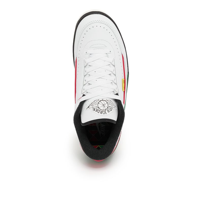 JORDAN Air Jordan 2 Retro Low Quai 54 white/black-university red