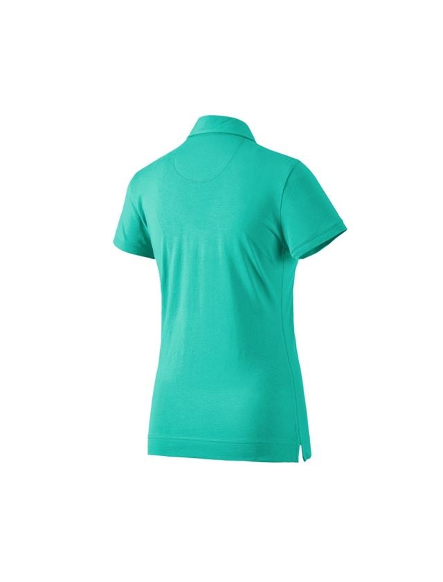 e.s. Polo-Shirt cotton stretch, Damen