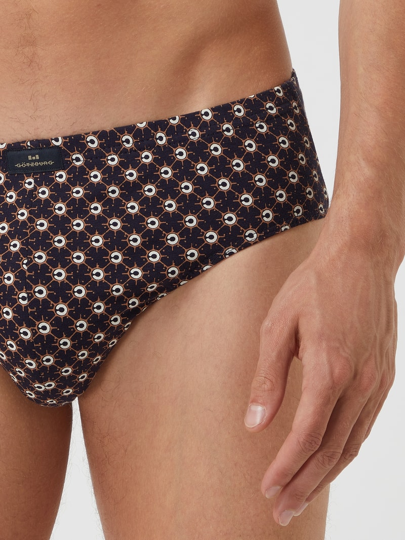 Slip im 4er-Pack in dunkelblau