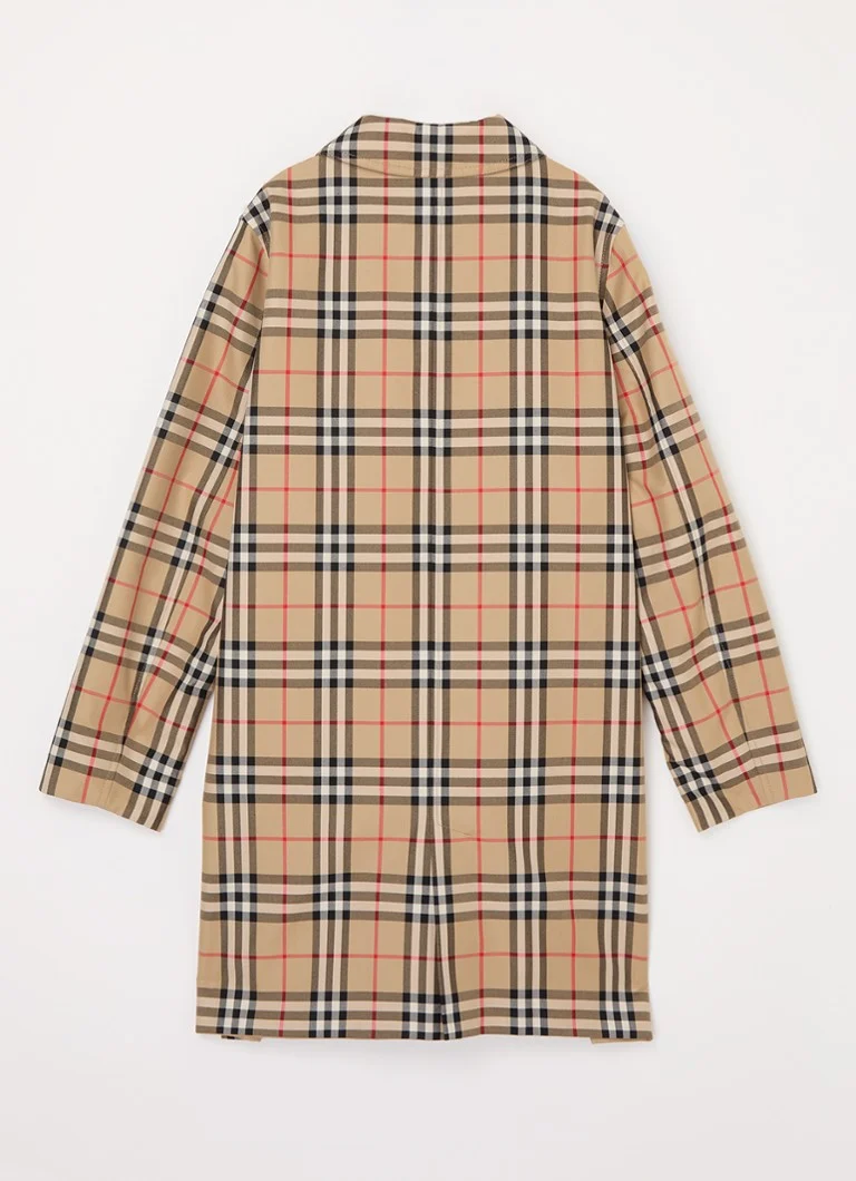 Burberry Braxtonin käännettävä trenssitakki ruutukuosilla