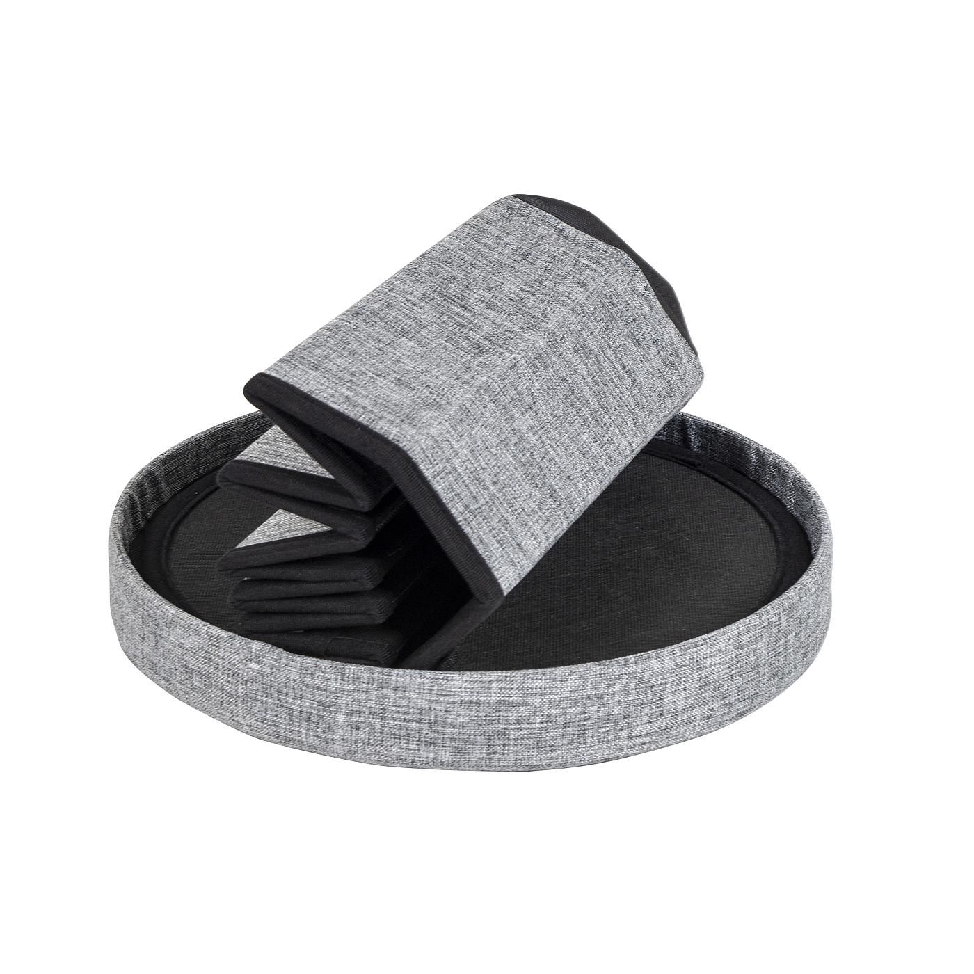 Bo-Camp Urban Outdoor Ottomane Bromley runder Sitzhocker