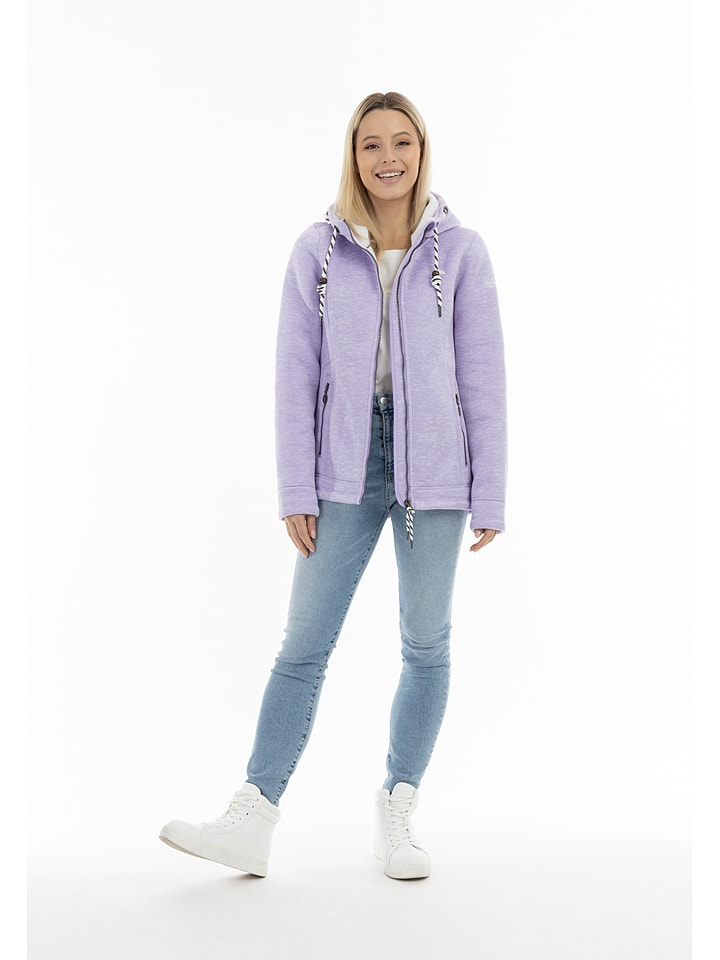 Schmuddelwedda Fleecejacke in Lila günstig kaufen
