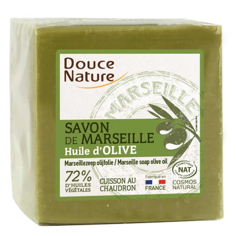 douce nature SAVON DE MARSEILLE OLIVE 300G SAVON CUBE MARSEILLE