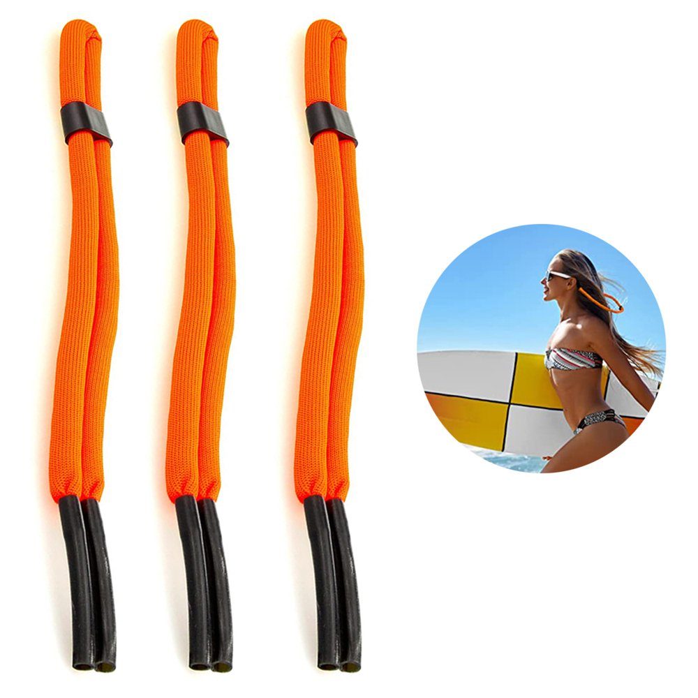 GelldG Brillenband Schwimmfähiges Brillenband 3er-Pack, Sportbrillenbänder