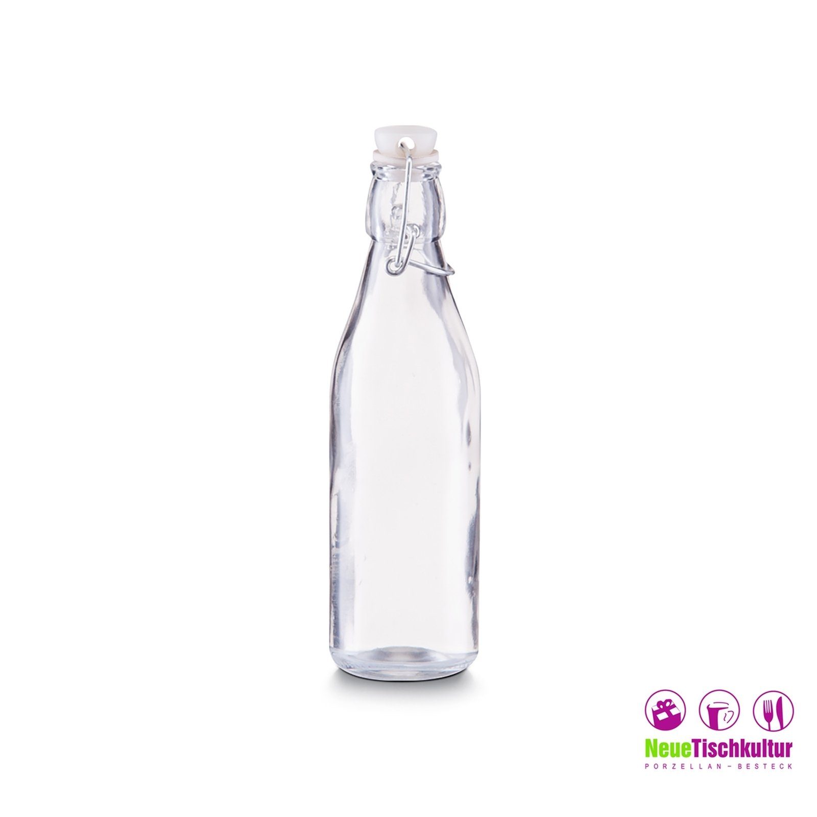 Neuetischkultur Vorratsglas Glasflasche, transparent mit Bügelverschluss, Glas