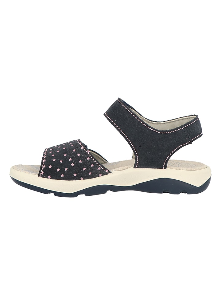 Lurchi Leder-Sandalen in Dunkelblau günstig kaufen
