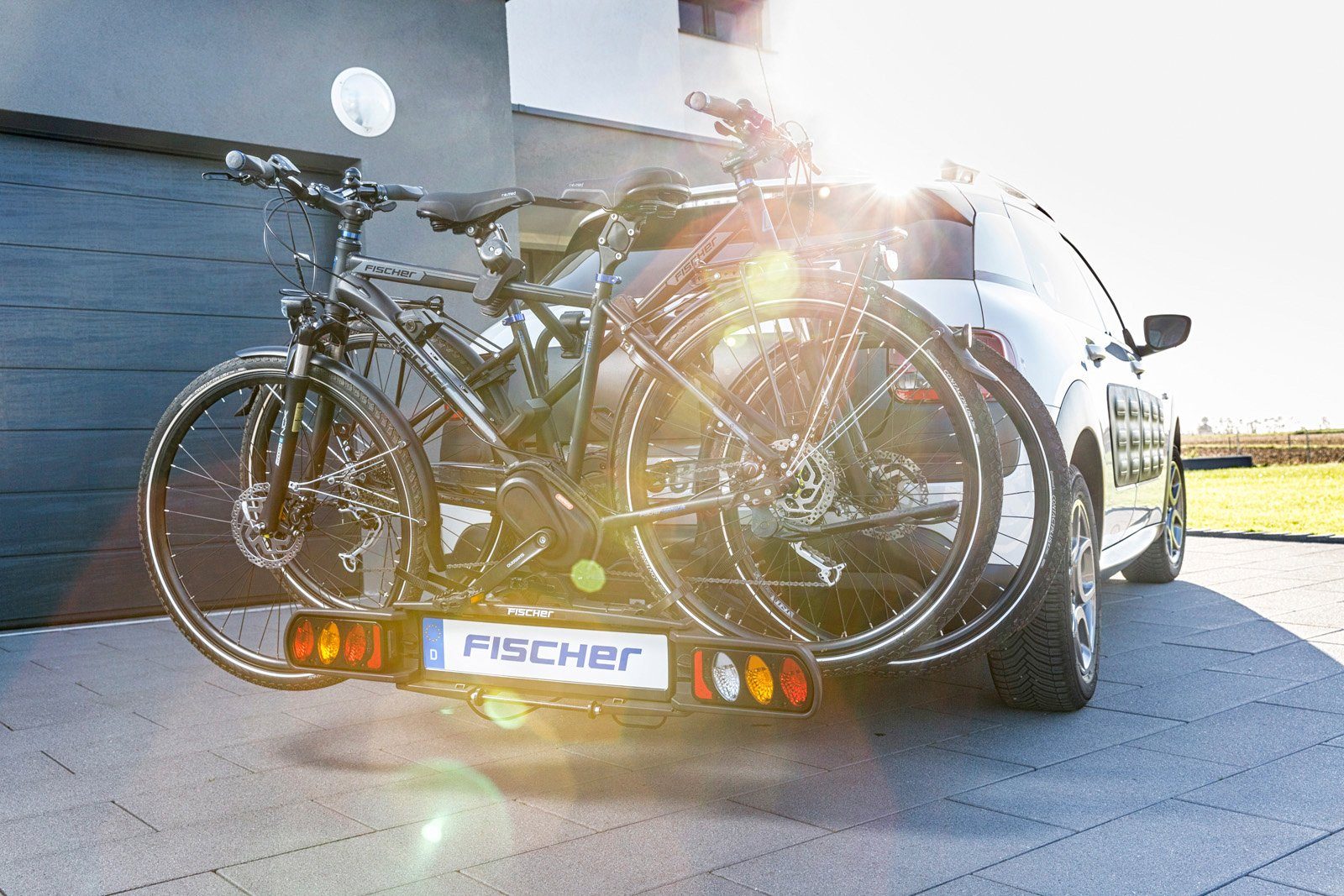 FISCHER Fahrrad Heckfahrradträger ProlineEvo, für max. 2 Räder