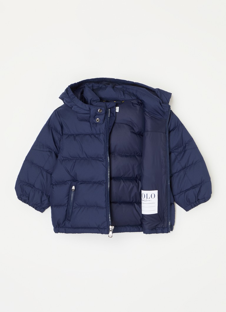 Ralph Lauren pūkaina jaka ar izšuvumu no logotipa