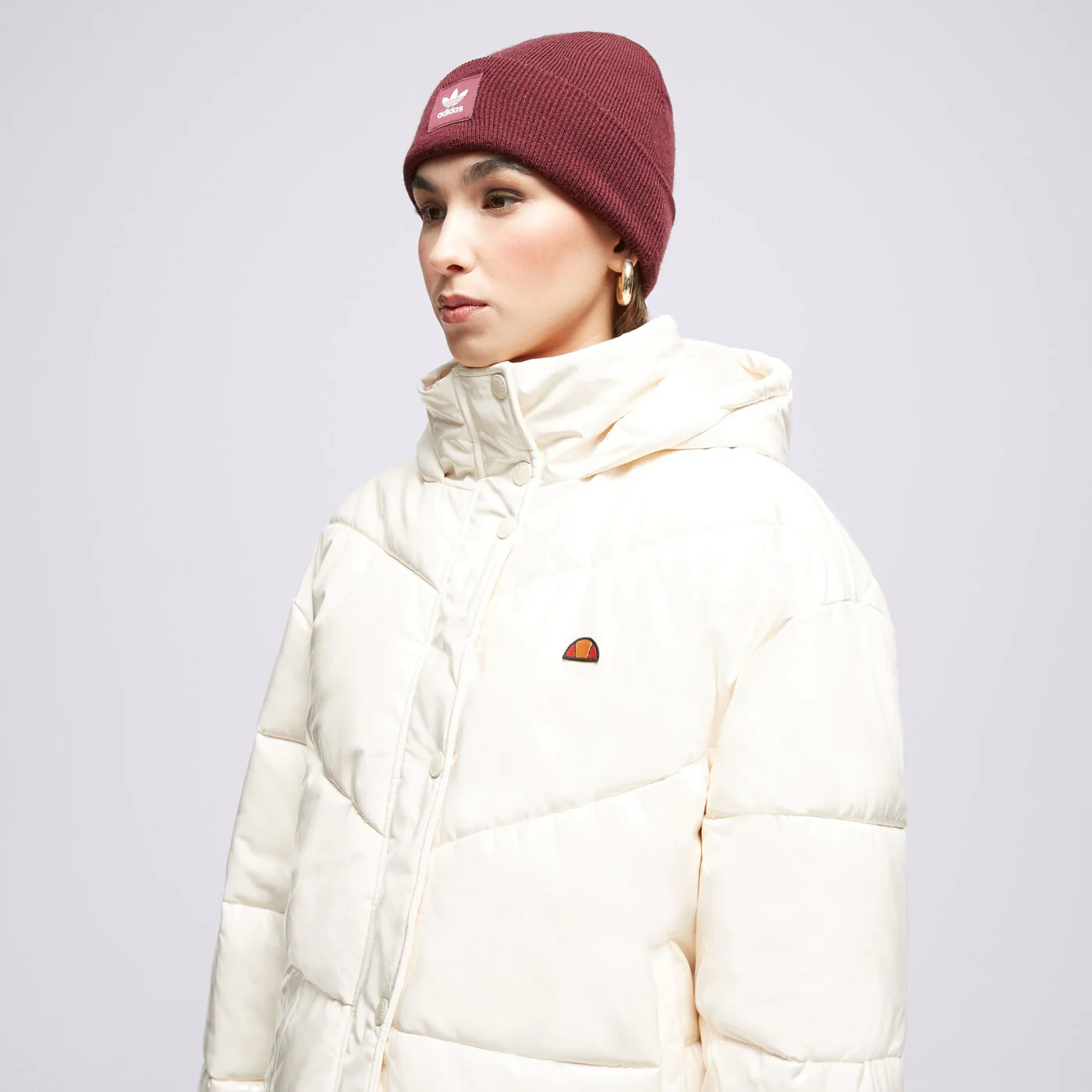 ELLESSE DAUNENJACKE TARANTINO OFF WHT PADDED JACKET Beige