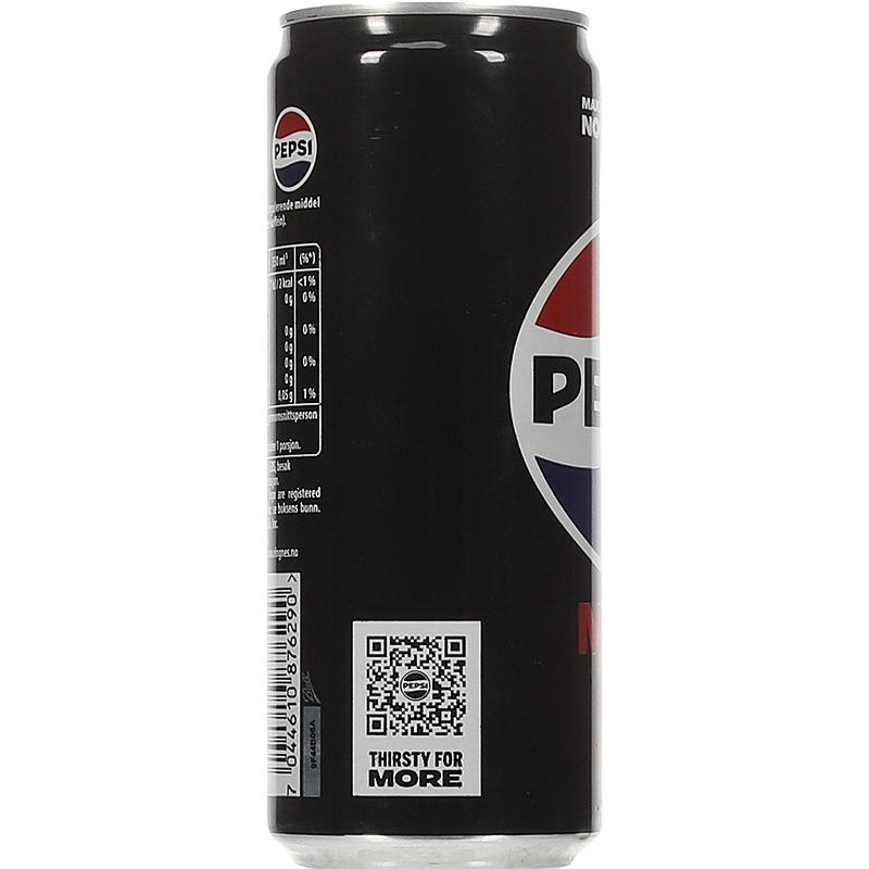Pepsi Pepsi Max 0,33 l boks sleek