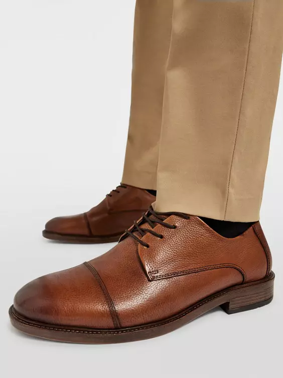 AM SHOE Leder Business Schnürer