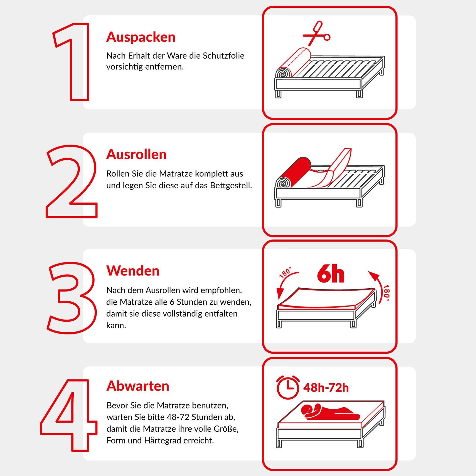 Taschenfederkernmatratze ARIA, FDM, 20 cm hoch, (1), Wendematratze, 7 Zonen, H3