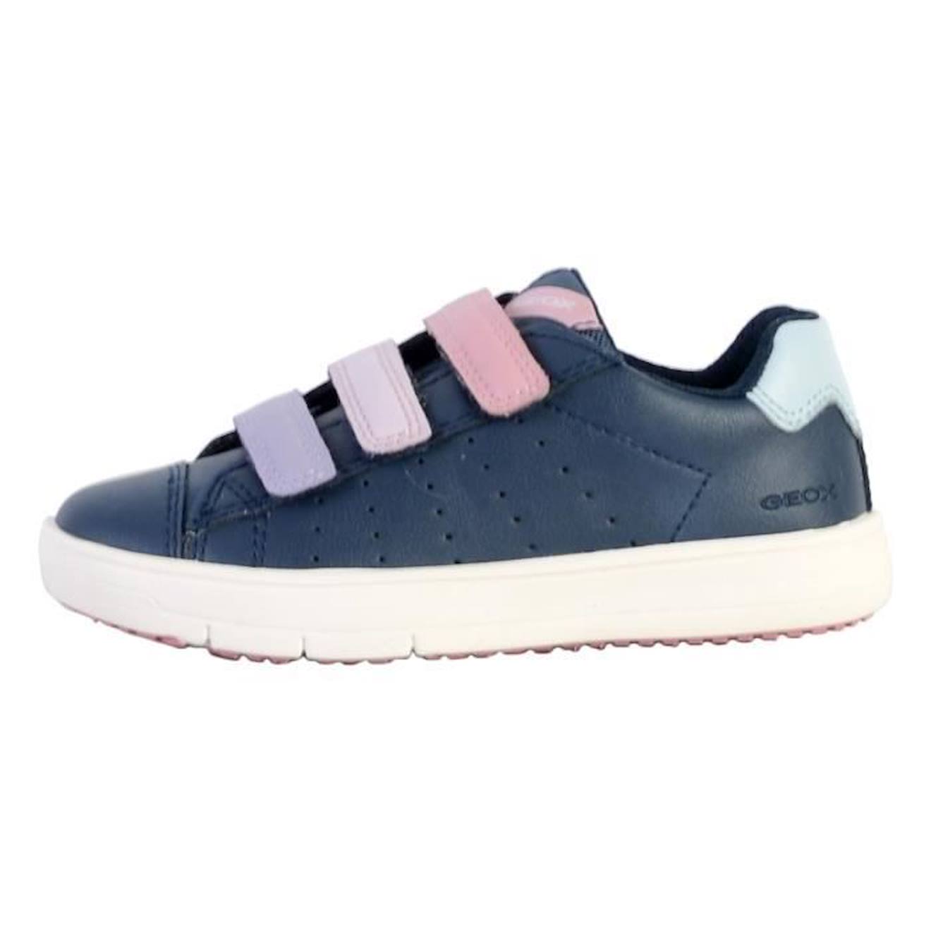 Basket à Scratch Enfant Geox Silenex bleu
