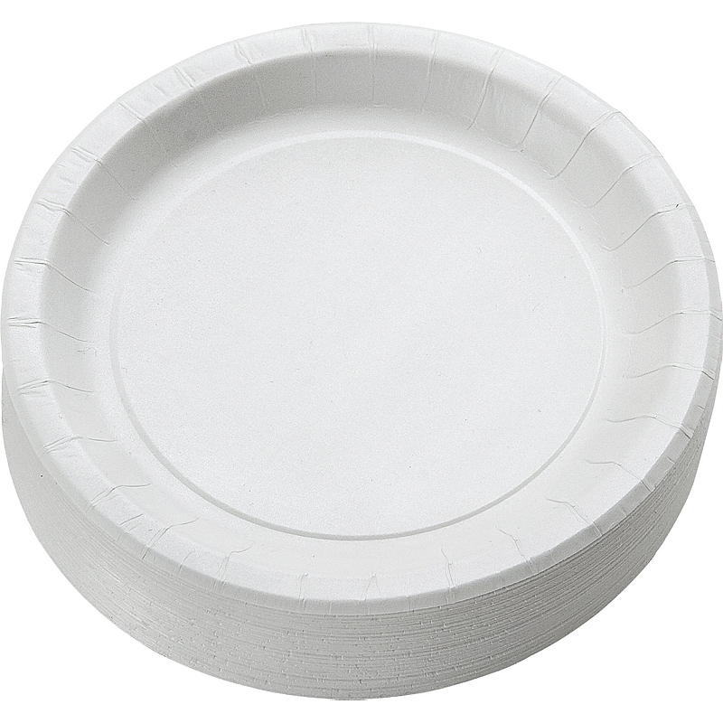 Natur Engangstallerken 50-pk ø 22 cm