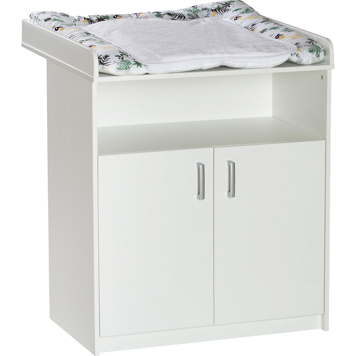 Wickelkommode Classic White, Nachbildung weiß