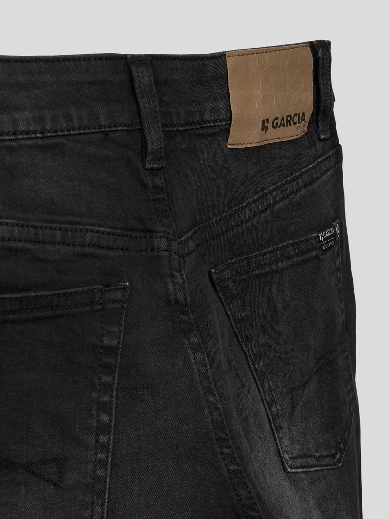 Jeans mit 5-Pocket-Design Modell 'DALINO' in schwarz