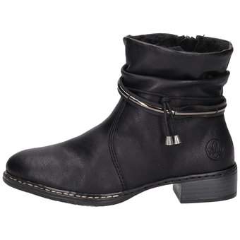 Rieker Stiefelette in schwarz
