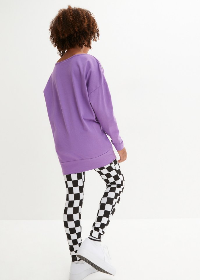 Mädchen Longshirt + Leggings (2-tlg. Set)