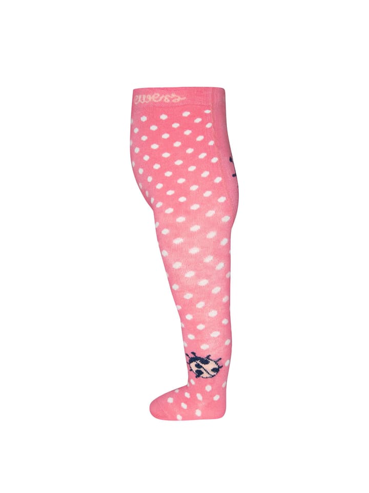 ewers Strumpfhose Marienkäfer in sorbet pink günstig kaufen