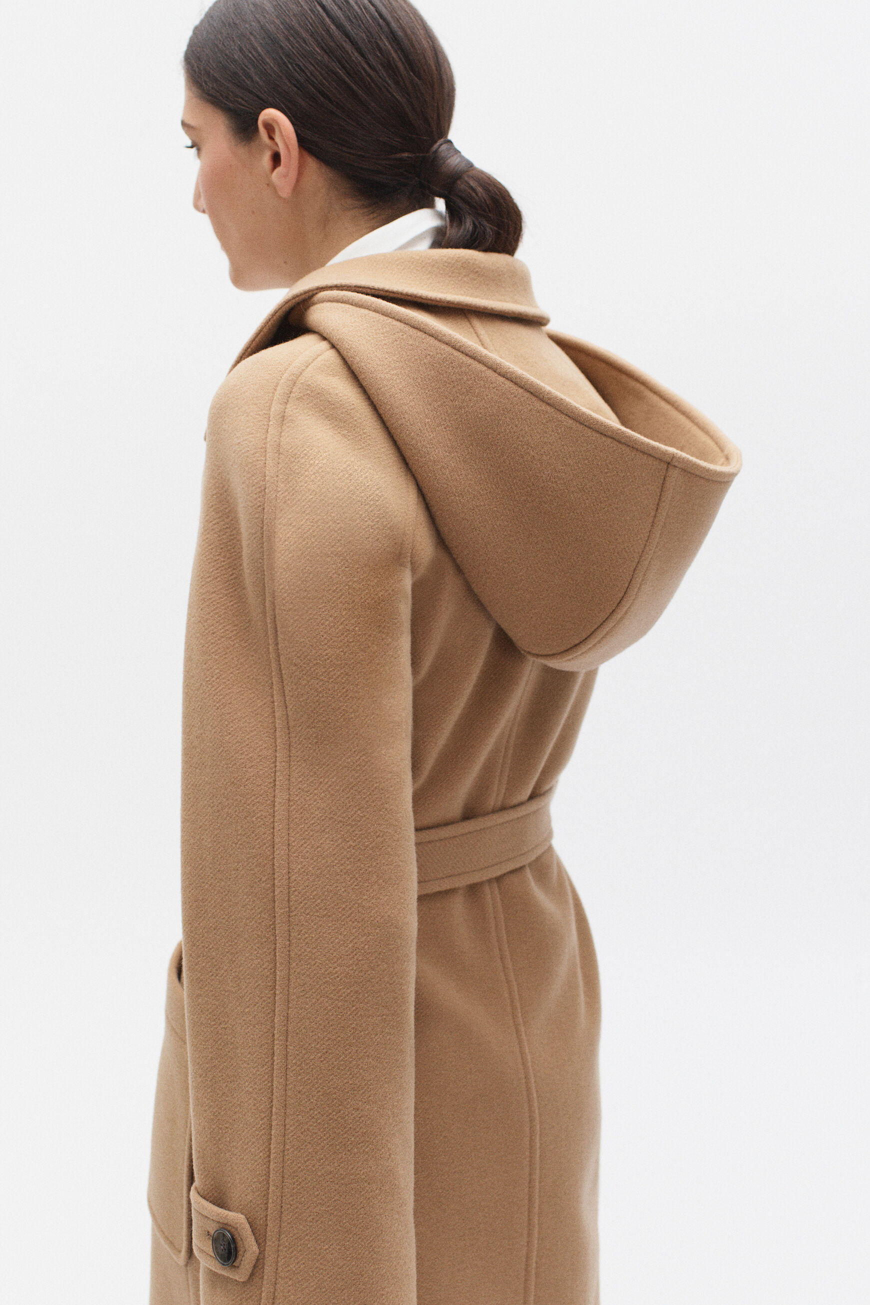manteau quentin camel femme