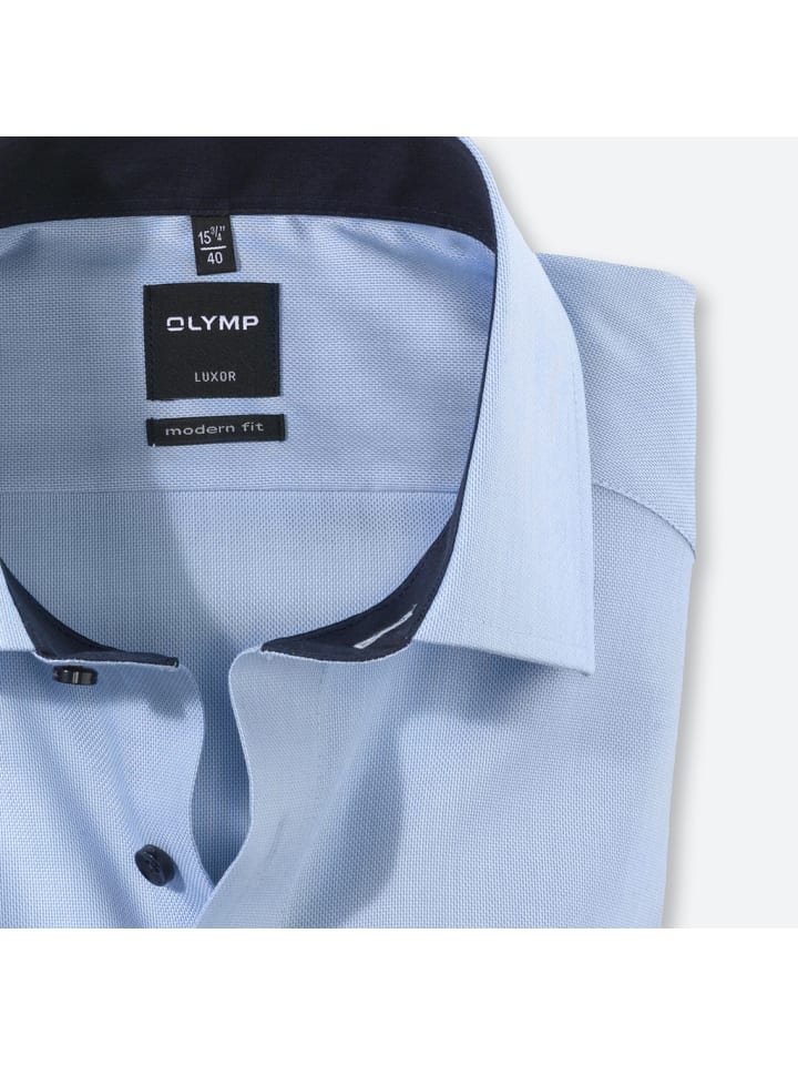OLYMP  Hemd Luxor in Blau günstig kaufen