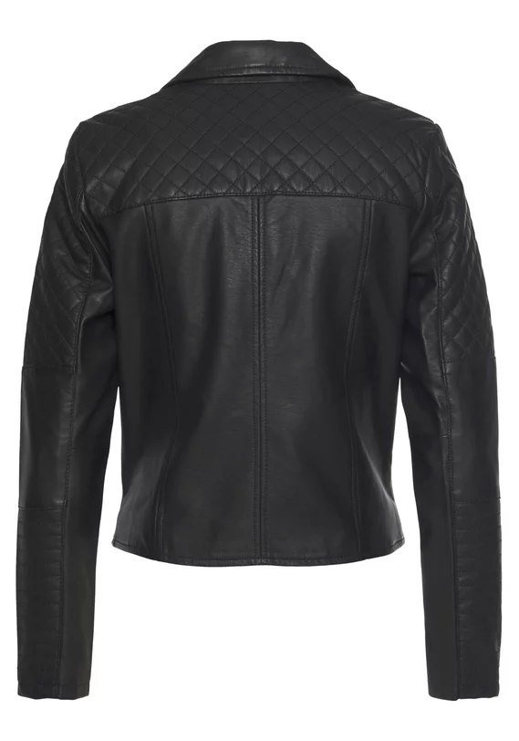Lederimitatjacke