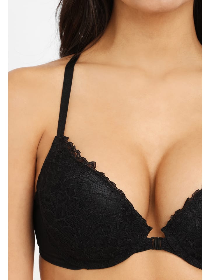 Buffalo Push-up-BH in schwarz günstig kaufen