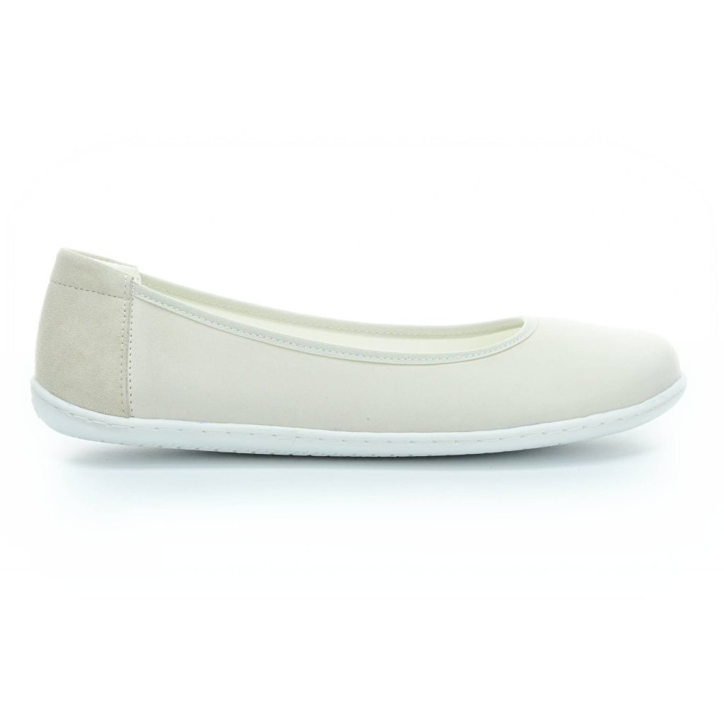 Be Lenka Sophie Chalk White Barfuß-Ballerinas