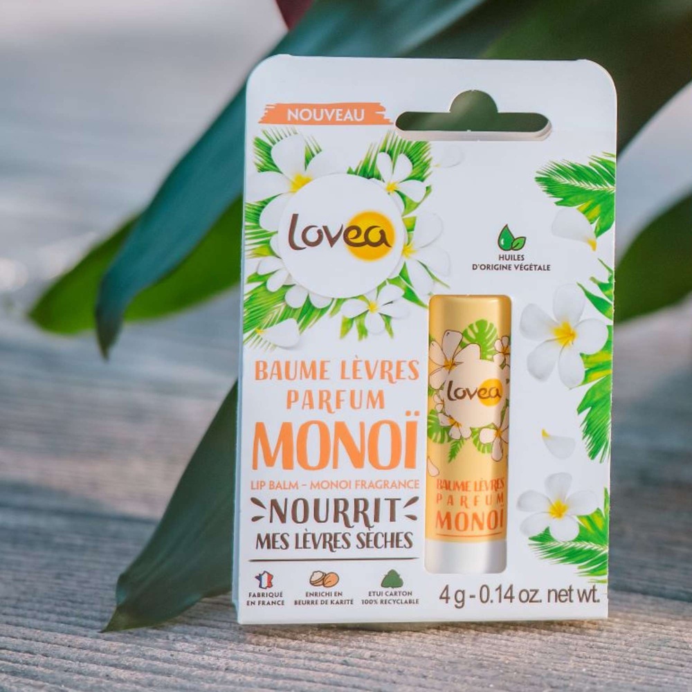 lovea Baume Lèvres Parfum Monoï Baume Lèvres - Lèvres Sèches