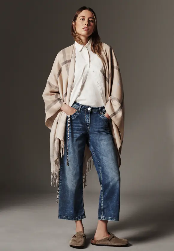 CECIL Loose Fit Jeans in 7/8-Länge
