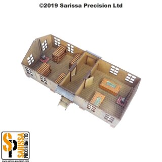 Guard Barracks and Office (28mm)