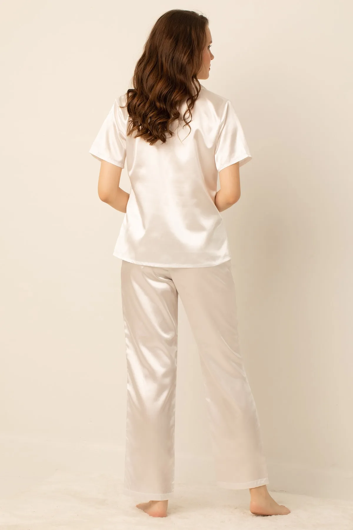 Miorre  Satin-Pyjama-Set für Damen