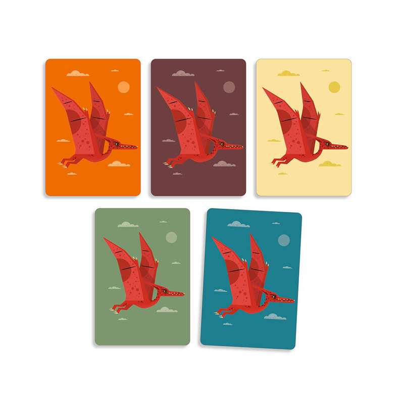 Jeu de cartes Dino Draft Djeco
