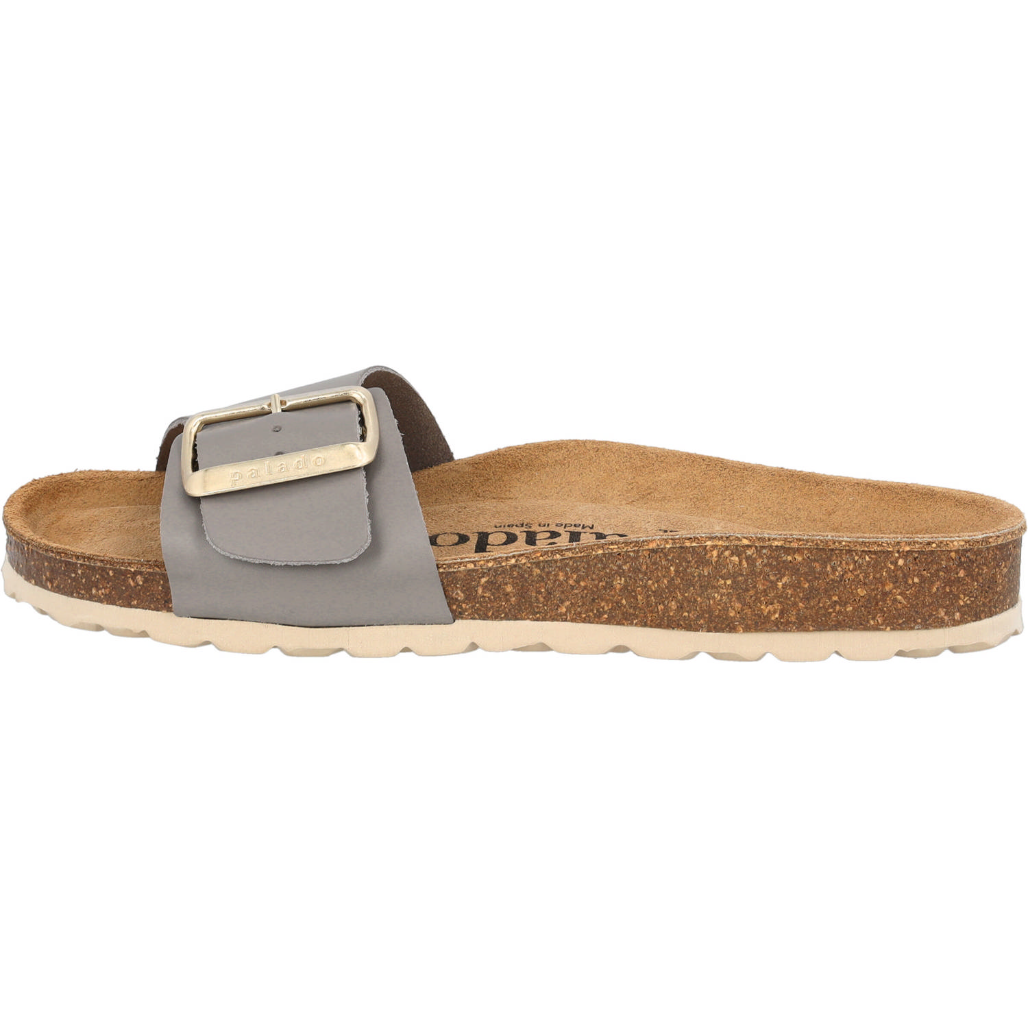 Palado Malta EGS Matt Premium Leather, Pantoletten, Damen, Grau