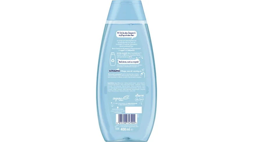 SCHAUMA Shampoo Feuchtigkeit & Glanz 400 ml