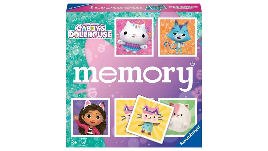 Ravensburger Spiel - memory Gabby's Dollhouse