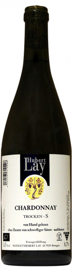 2021 Chardonnay -S- Naturwein trocken Bio - BIO Weingut Lay
