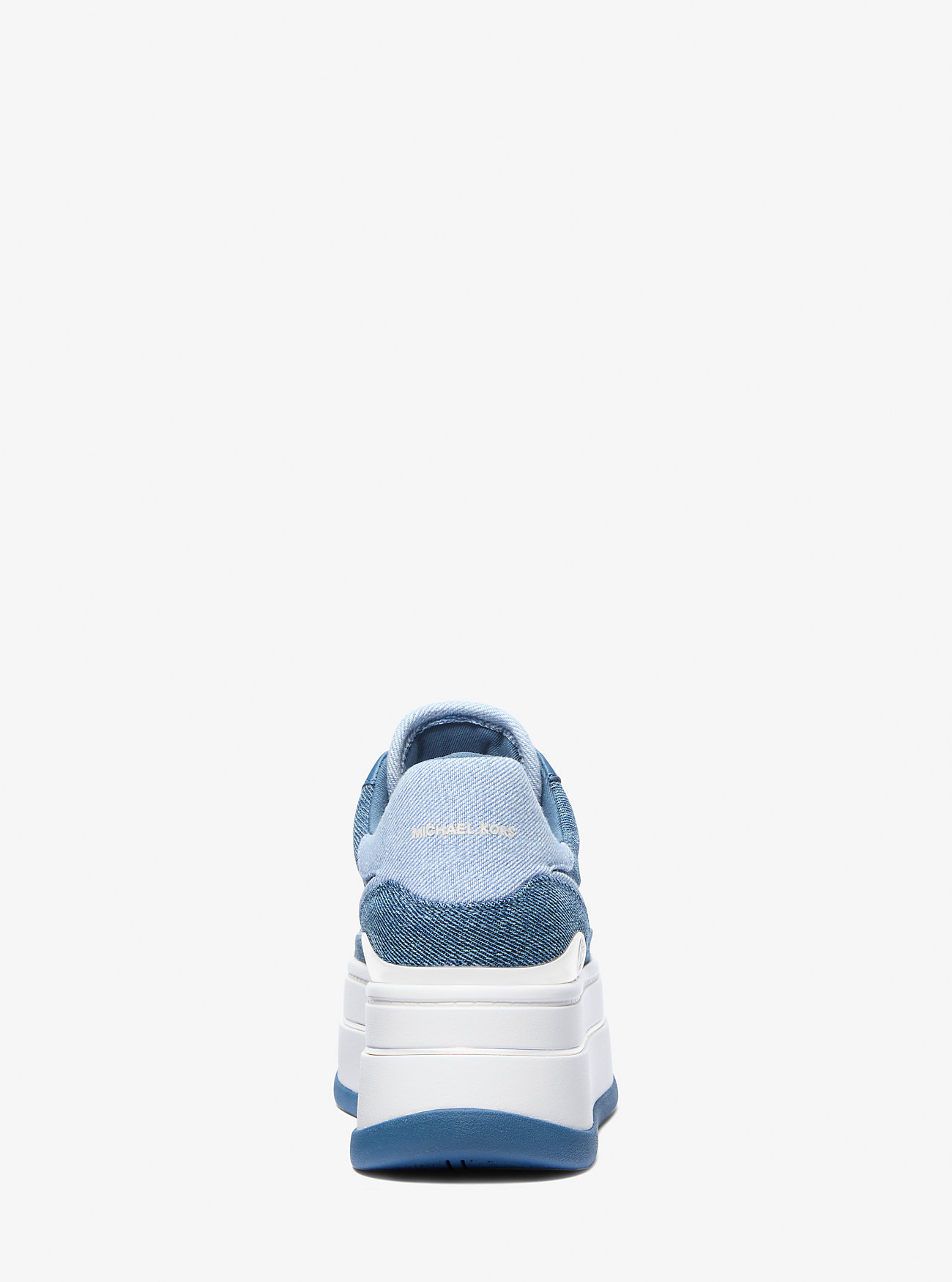 Sneakers Hayes in denim bicolore con plateau - UNION WASH