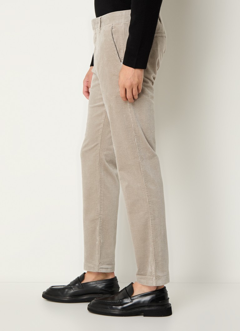 Pantaloni Theo slim fit din bumbac organic cu buzunare laterale (NN.07)