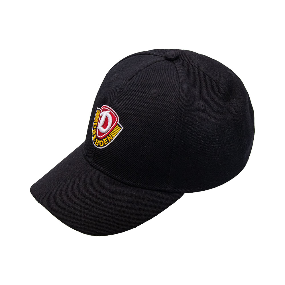 Kinder Basecap LOGO farbig 3D schwarz