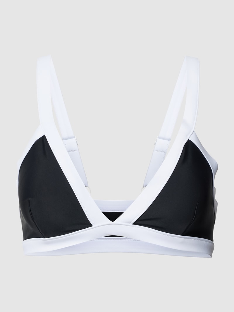 Bikini-Oberteil in Triangel-Form Modell 'MIRAGE COLOUR BLOCK' in schwarz