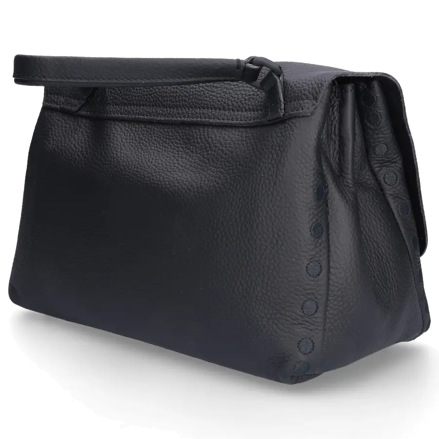Zanellato - Handtasche POSTINA S PURA Kalbsleder - schwarz