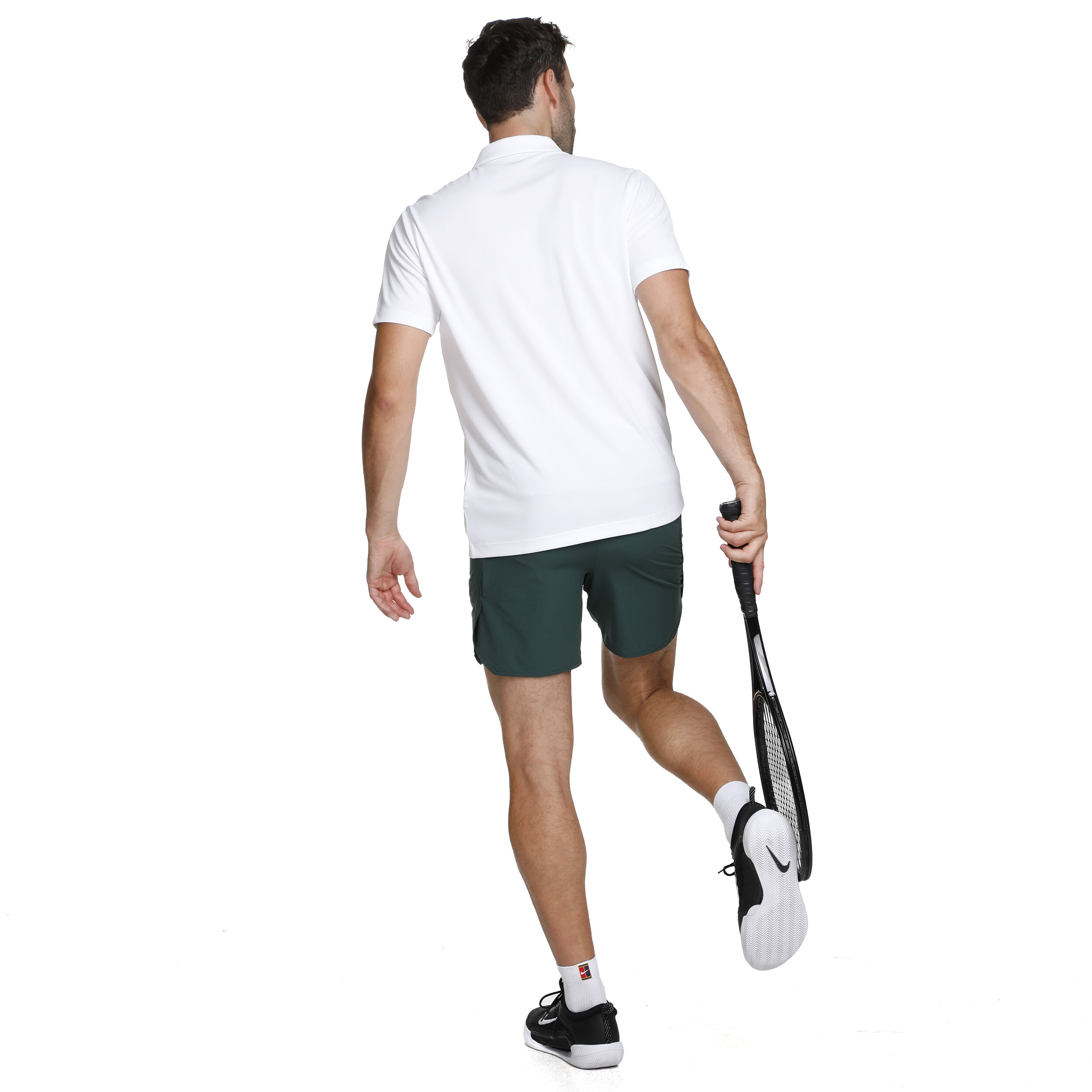 Dri-Fit Solid Polo Herren - Weiß