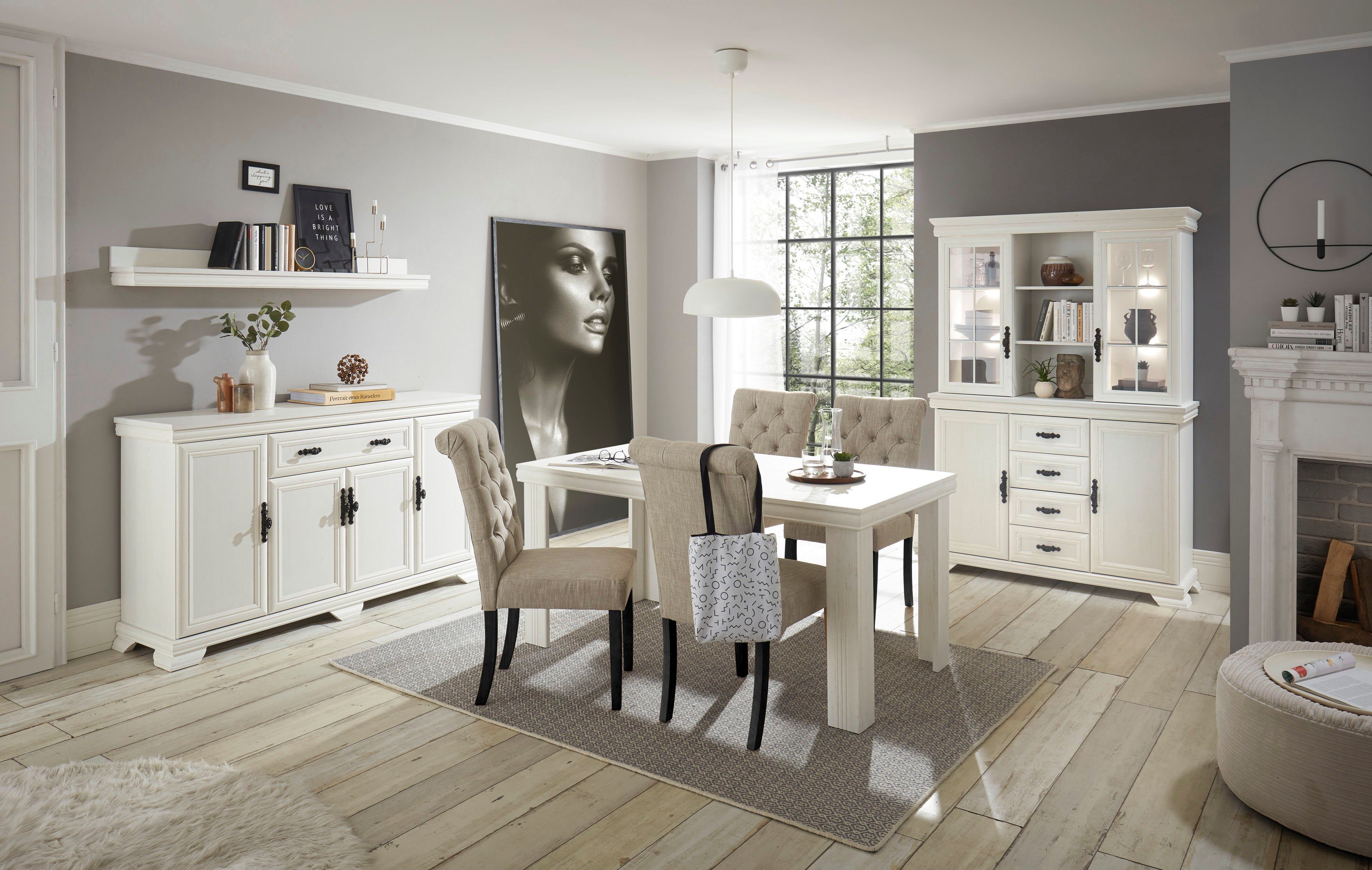 Home affaire Buffet Royal Breite ca. 128 cm