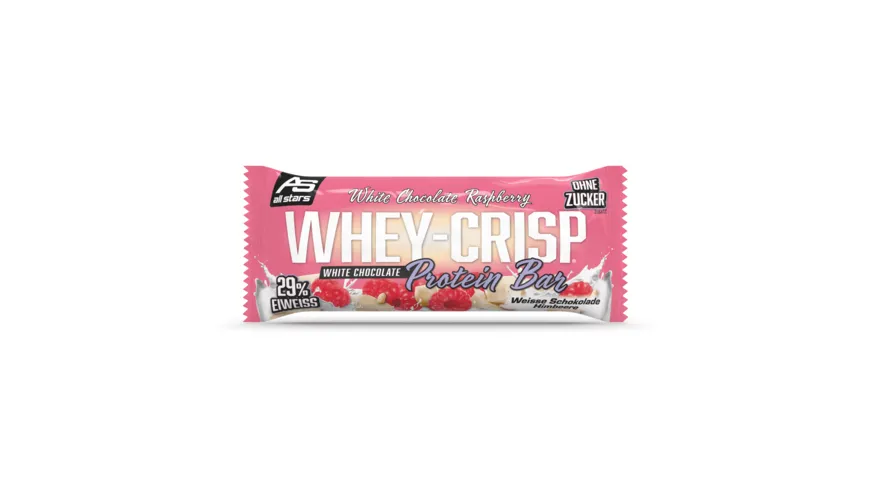 ALL STARS WHEY-CRISP BAR White Chocolate Raspberry Crunch 50 g