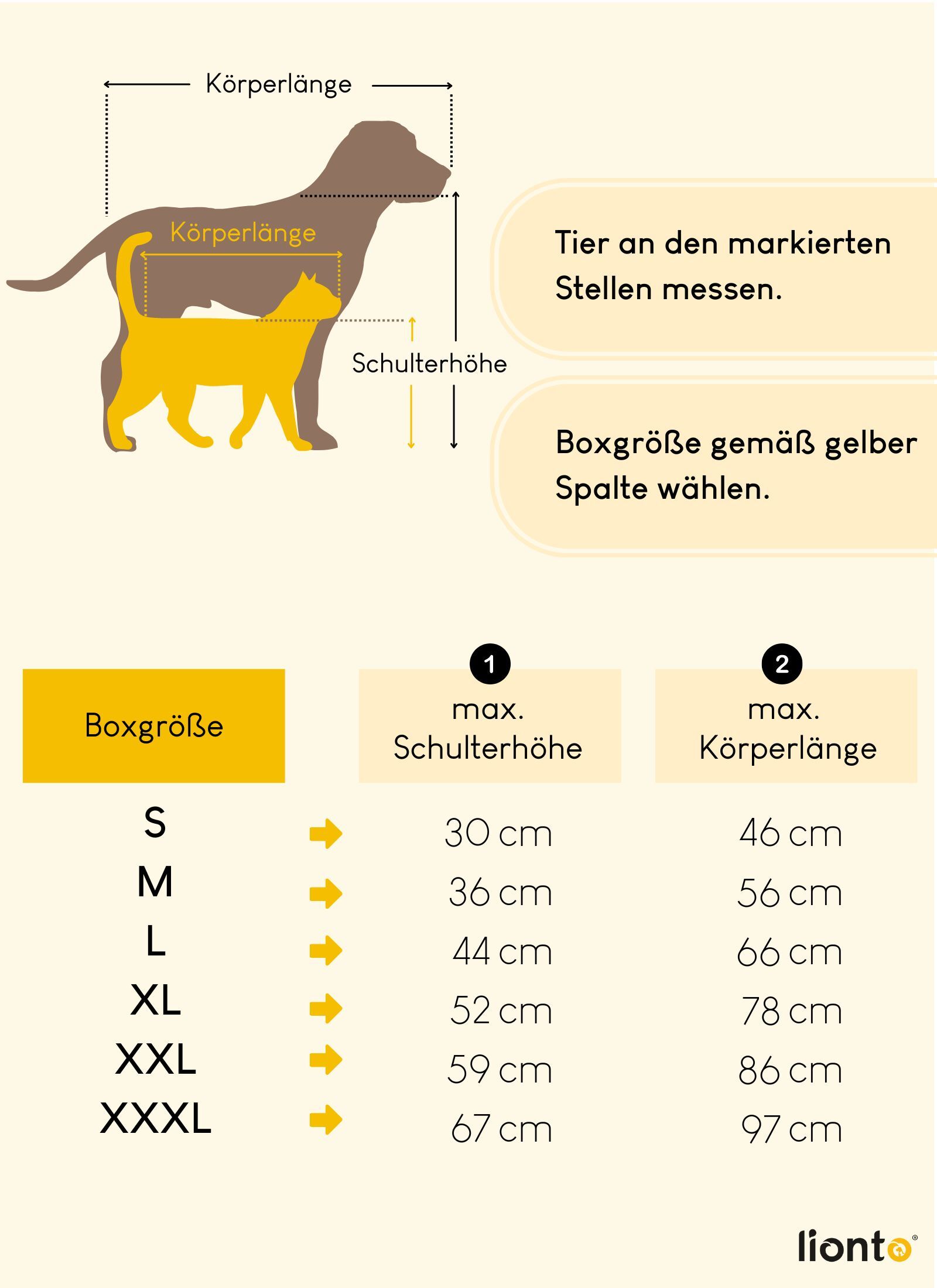 Lionto Transportboxen & Gitterboxen Lionto Hundetransportbox - faltbar - beige XXL