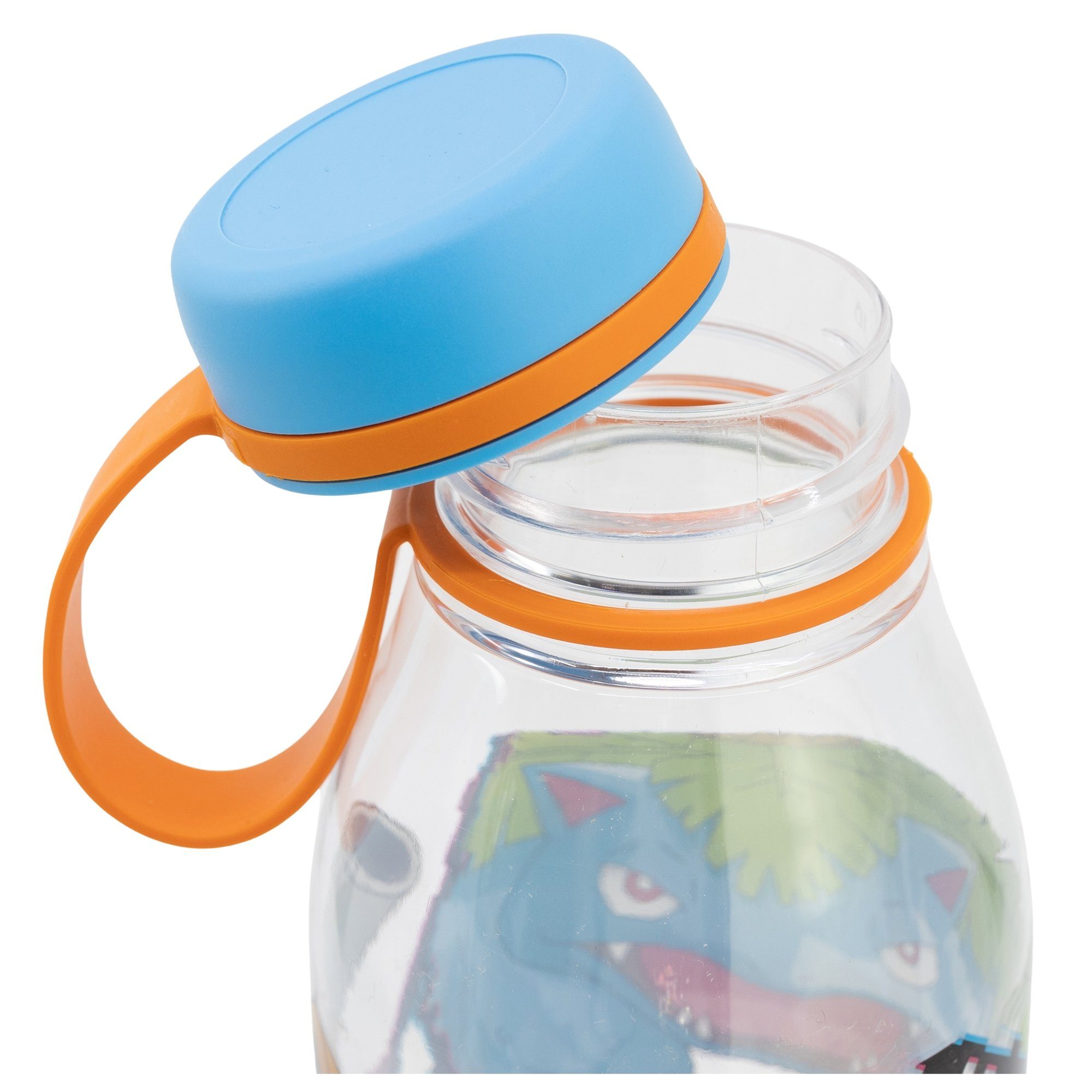 POKÉMON Trinkflasche Pokemon Pikachu and Friends Wasserflasche Flasche 650 ml