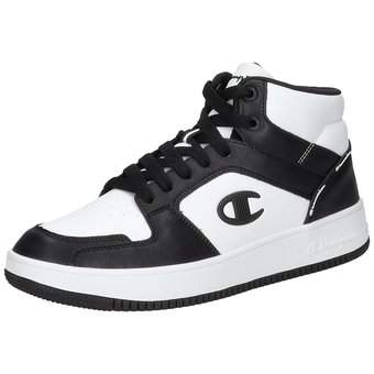 Champion Rebound 2.0 Mid Cut Sneaker in schwarz