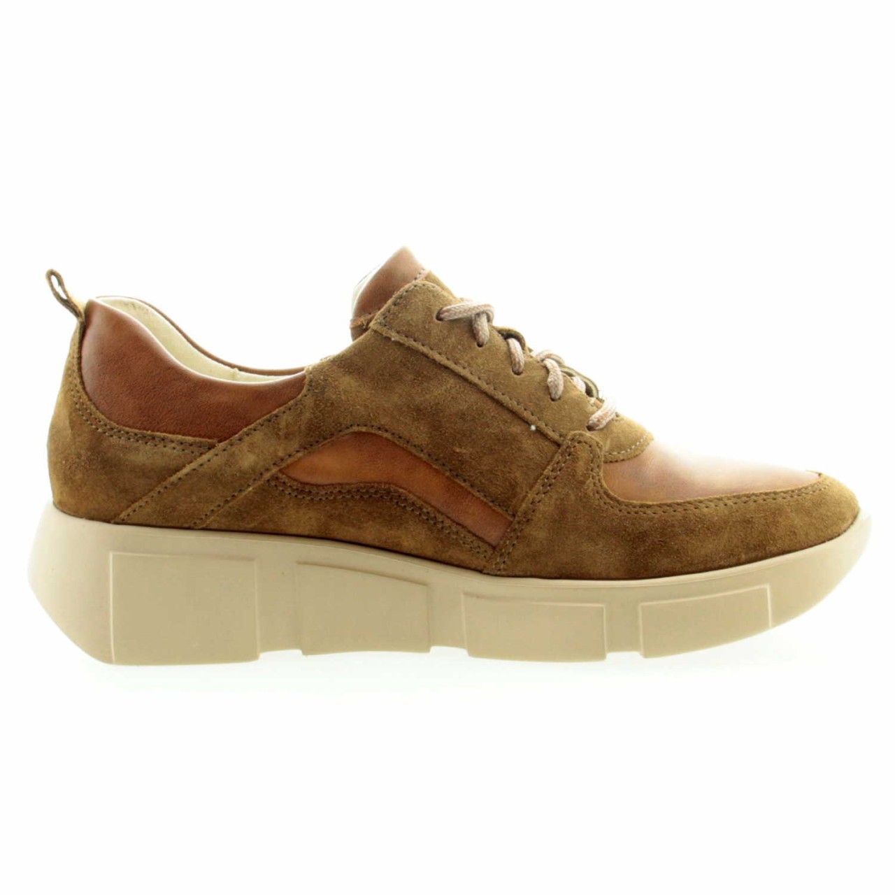 LLOYD Komfort Schnürer braun 735011 302 142 Damen Sneaker Lou Braun