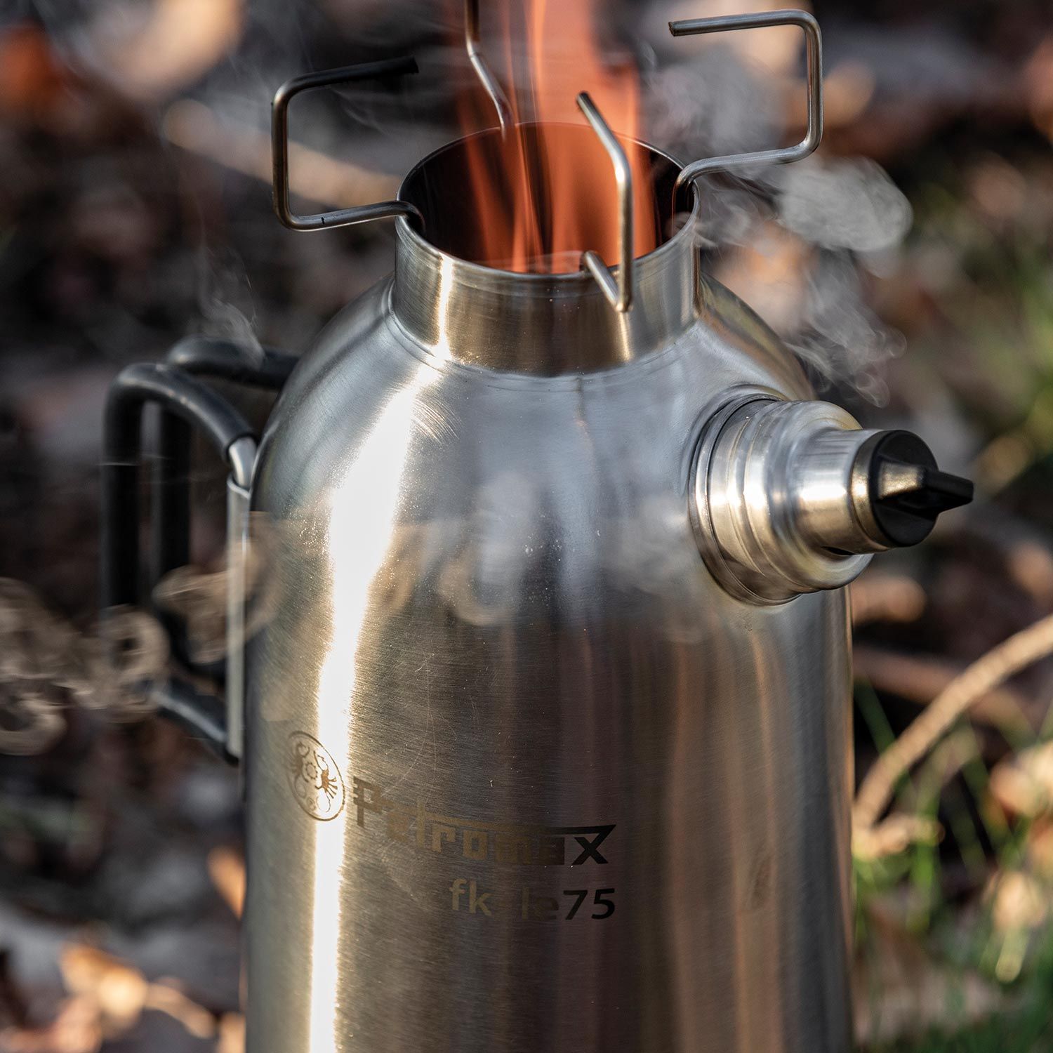 Feuerkanne Edelstahl